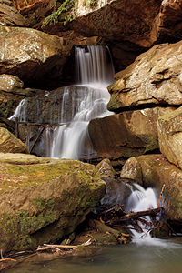 WPC’s conservation efforts helped form state parks such as McConnells Mill, which features Breakneck Falls. 